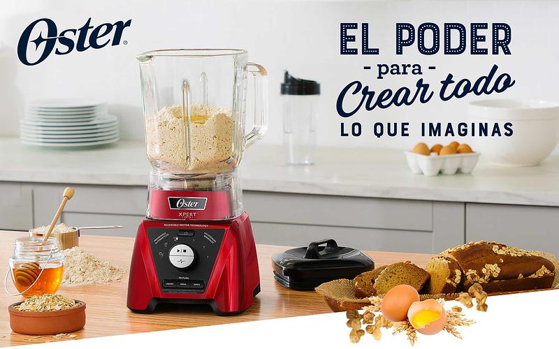 Oster licuadora fashion xpert series con procesador de alimentos