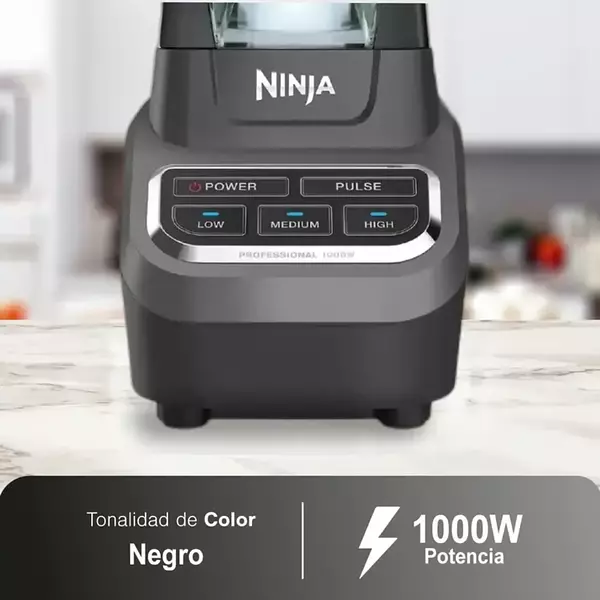 Licuadora Ninja Profesional Bl610 Negro