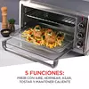 Horno Tostador + Freidora Black And Decker 30 Litros Inox 45