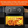 Freidora De Aire Imusa Mega Mecánica 7.5l Negra