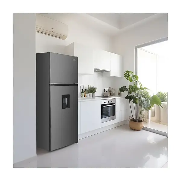 Nevera Kalley Congelador Superior 332 Litros K-Nt332l Gris