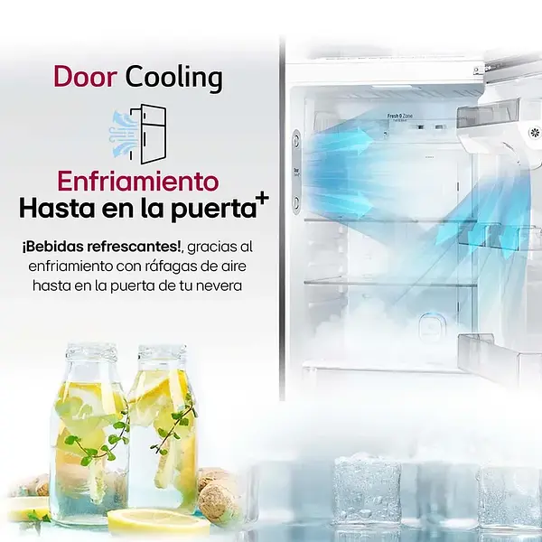 Nevera - 264 Lts - Vt26wgpx - Plata - Door Cooling