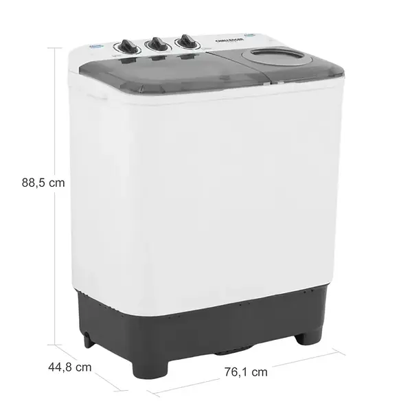 Lavadora Doble Tina Challenger Semiautomática Carga Superior