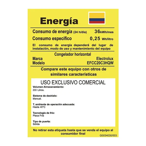 Congelador Horizontal Electrolux Dual 200 Litros