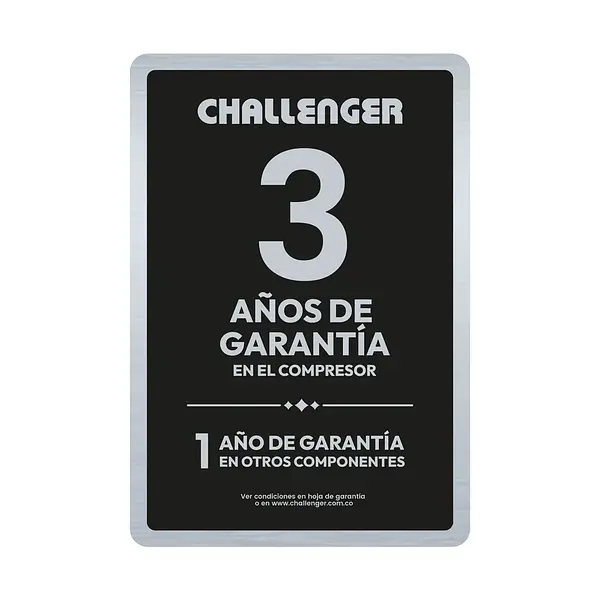 Congelador Horizontal Challenger De Doble Puerta, 535 L Brut
