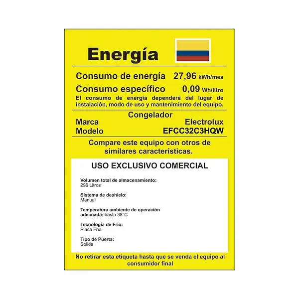 Congelador Horizontal Electrolux Dual 296 Litros