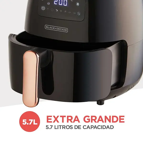 Freidora Digital De Aire 5.7 L Black & Decker