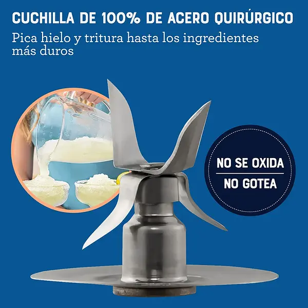 Licuadora Oster 6 Velocidades Pulso Boroclass Blstpeg-Rpb Roja