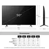 Tv Tcl 50" Pulgadas 4k-Uhd Qled Smart Tv