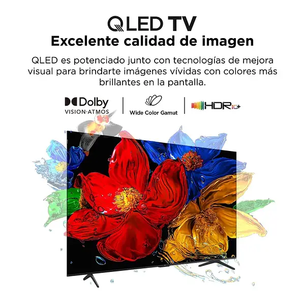 Tv Tcl 50" Pulgadas 4k-Uhd Qled Smart Tv