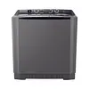 Lavadora Lg Carga Superior 15 Kg Doble Tina Gris