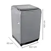 Lavadora Kalley Carga Superior 16 Kilos K-Ld16ge Gris