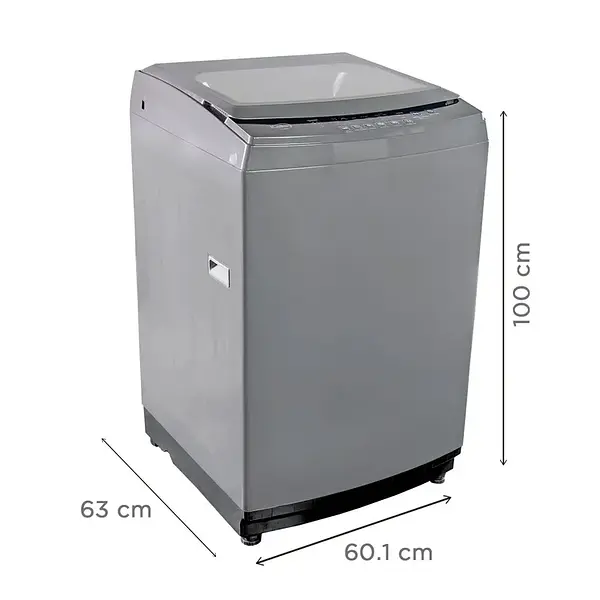 Lavadora Kalley Carga Superior 16 Kilos K-Ld16ge Gris