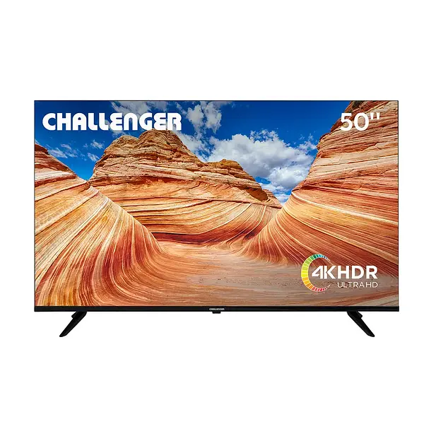 Tv Challenger 50 Pulgadas Uhd 50kg85 Bt 4k Hdr Google 4552
