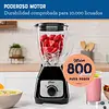 Licuadora Oster Kaliman Vaso Vidrio Negra 8352