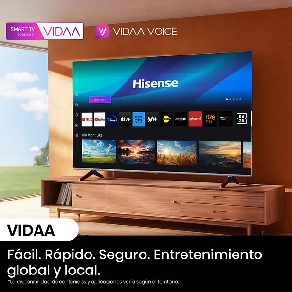Tv Hisense 50" 50a6n 4k-Uhd Smart Tv Vidaa 6268