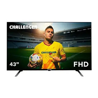 Tv Challenger 43" 43kg90 Fhd Led Smart Tv Google Tv 6365