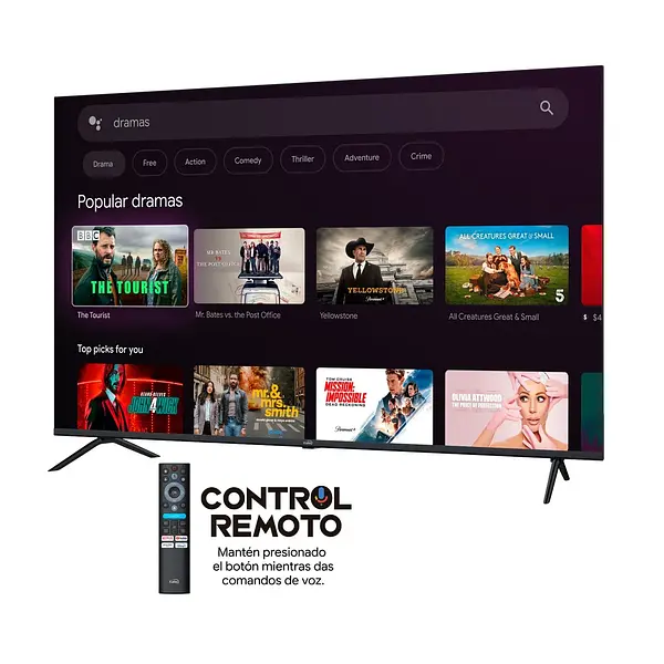 Tv Kalley 50" 50g315 4k-Uhd Max Led Smart Tv Google Tv 6942