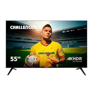 Tv Challenger 55" Pulgadas Bt 4k-Uhd Led Smart Tv 4743
