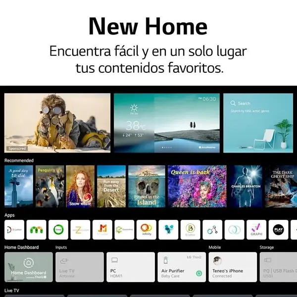 Televisor Lg 43 Pulgadas Led Full Hd Smart Tv 3537