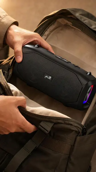 Mini Parlante Jlc Portátil 20w Rms Jlc-S227ng 0172