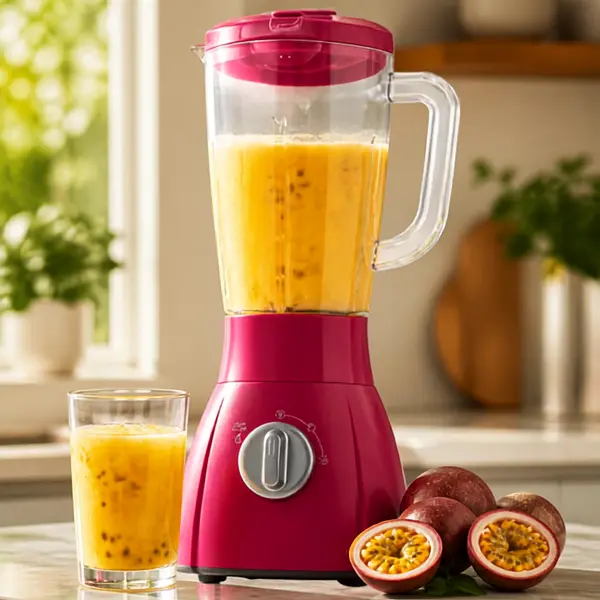 Licuadora Samurai Optimix Plus Vaso Plastico Magenta