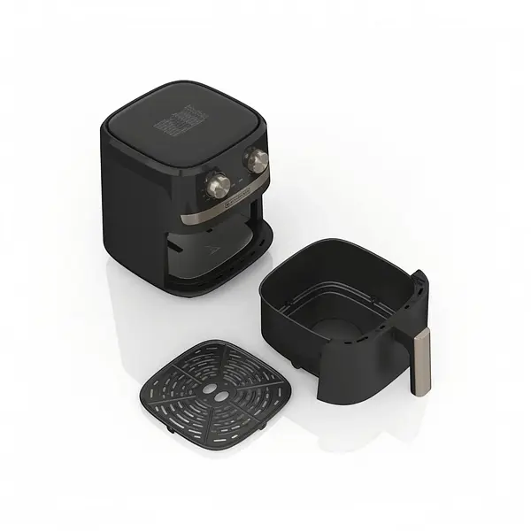 Freidora De Aire Black And Decker 4.2lt Negra 5716