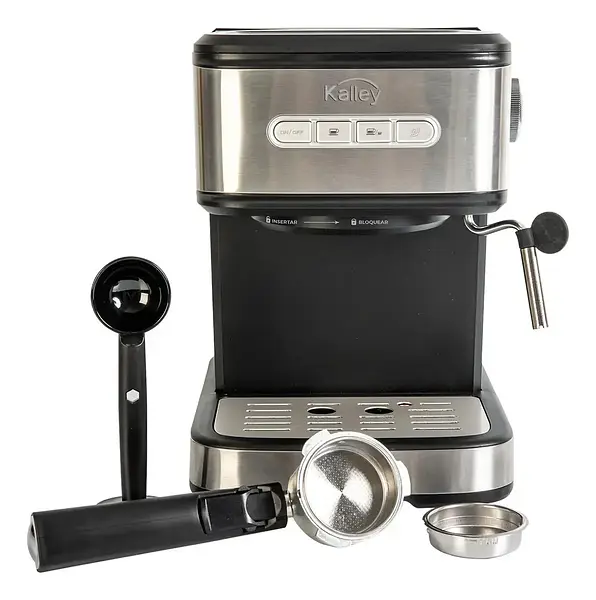Cafetera Electrica Expresso Kalley K-Ex Negra 7089