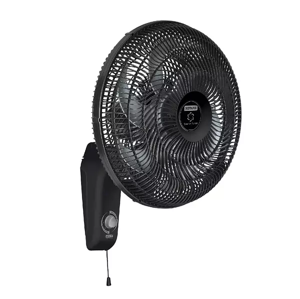 Ventilador Samurai Silence Force Pared Negro
