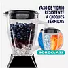 Licuadora Oster Kaliman Vaso Vidrio Negra 8352