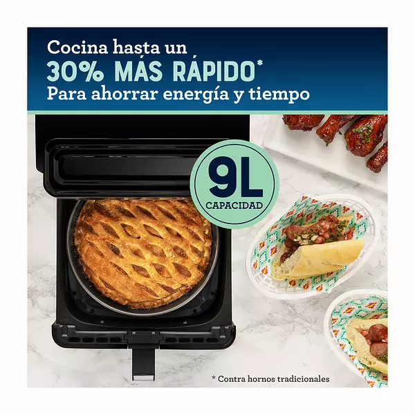 Freidora De Aire Oster Digital Con Diamond Force 9 Lt 4740