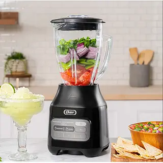 Licuadora Oster Tecnología Reversible Vaso De Vidrio 800w