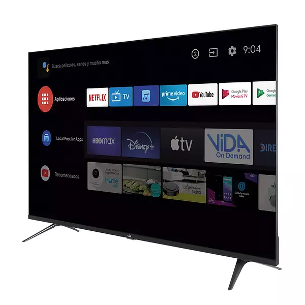Televisor Kalley 50 Pulgadas 127 Cm 4k-Uhd Qled Plano Smart