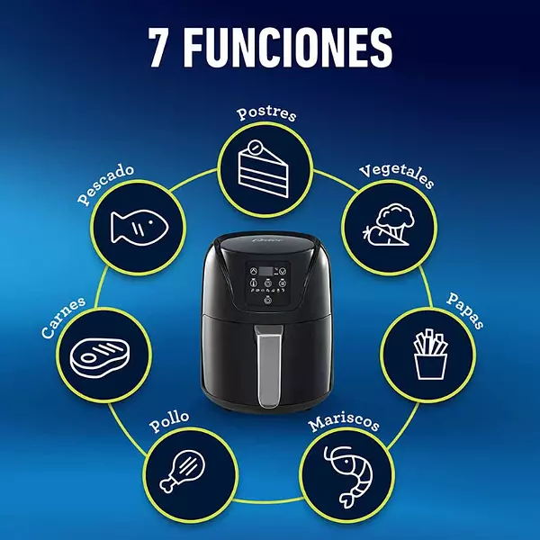 Freidora De Aire Oster Digital 4 Lt 7392