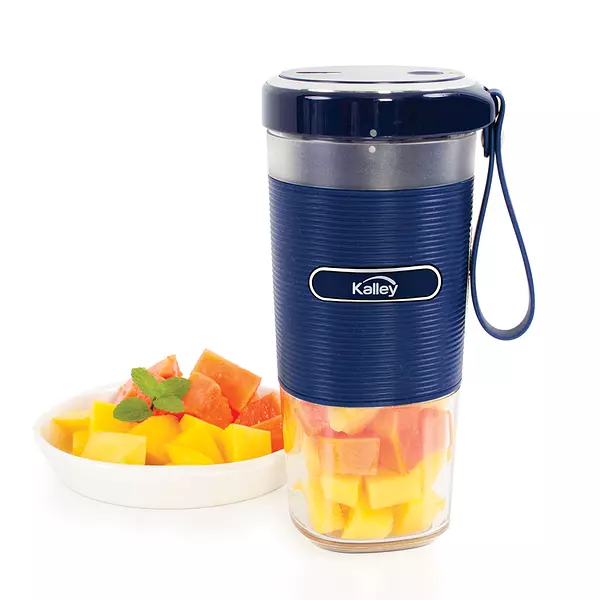 Licuadora Kalley Personal Recargable Azul 50 W 2323