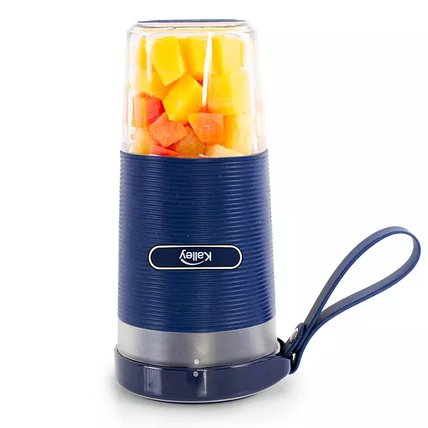 Licuadora Kalley Personal Recargable Azul 50 W 2323