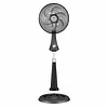 Ventilador Samurai Turbo Silence Compact 2en1 Negro 1001