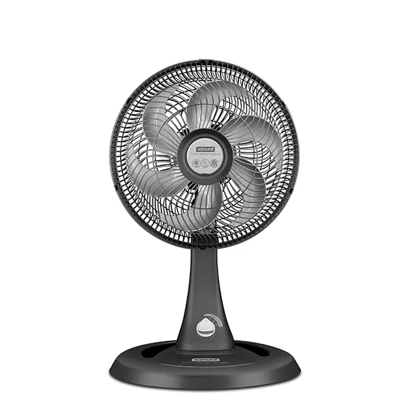 Ventilador Samurai Turbo Silence Compact 2en1 Negro 1001