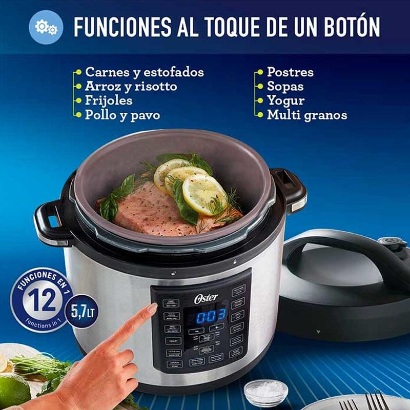 OLLA ARROCERA MULTIFUNCIONAL 1.8L,10 TAZAS OSTER CKSTRC1700B