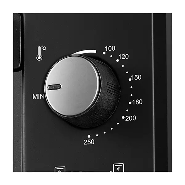 Horno Tostador Kalley E 26 Lt Negro 9240